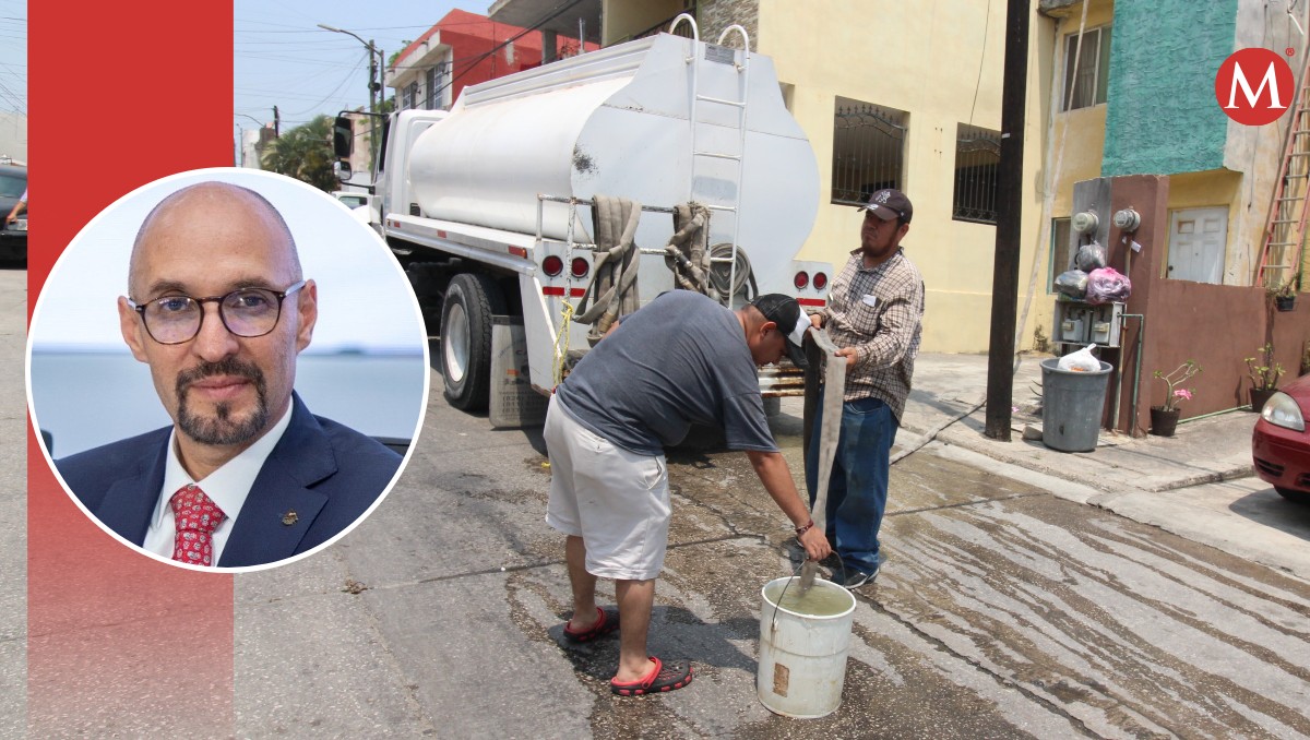 El presidente de Concanaco se manifestó sobre la crisis del agua en la zona sur de Tamaulipas.