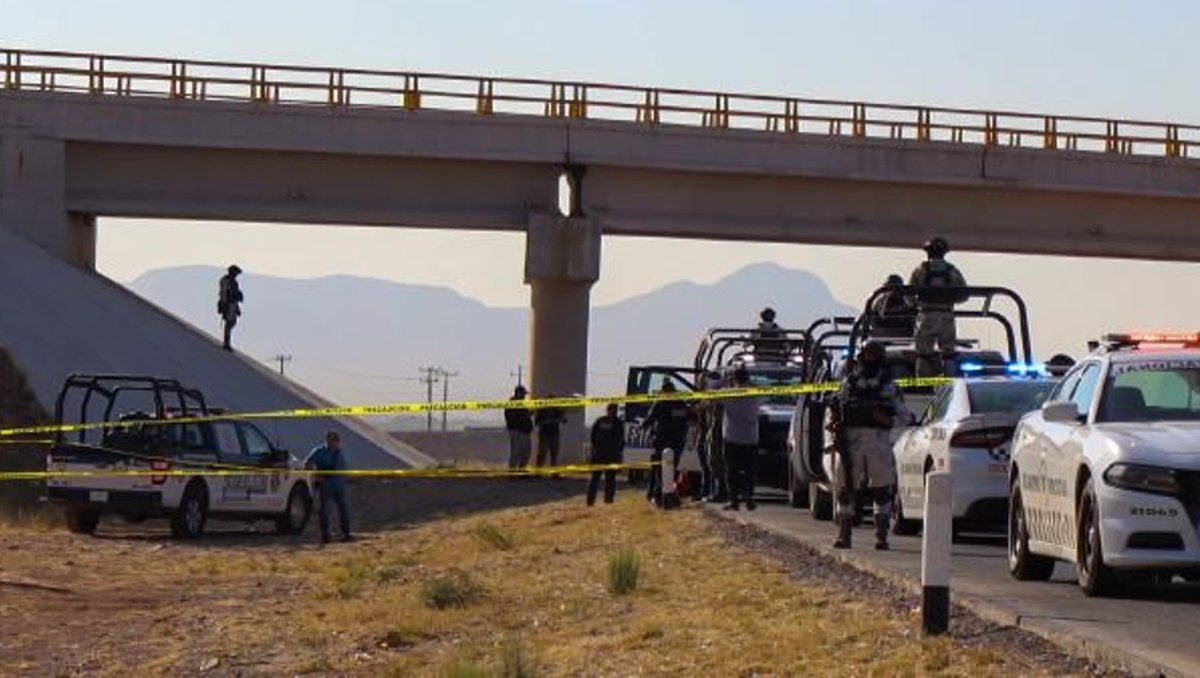 Cinco cuerpos fueron localizados en en el kilómetro 25 del Libramiento Oriente, en Chihuahua. | Especial