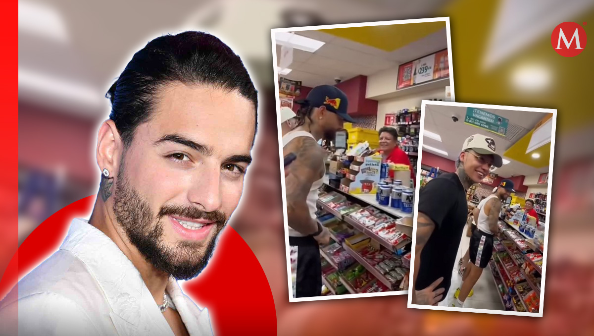 Maluma es captado en una tienda de conveniencia comprando cerveza. Especial