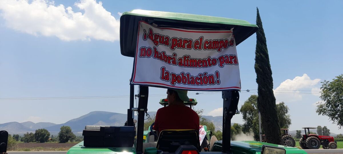 Protestas de campesinos de Actopan.