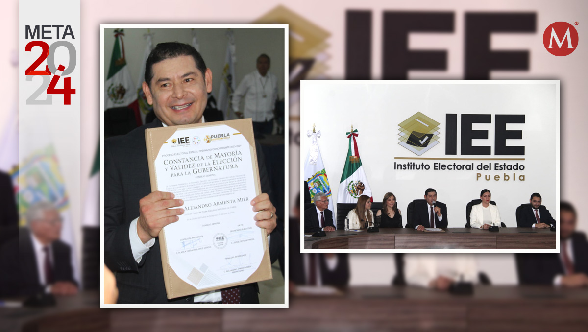 Alejandro Armenta recibe constancia como gobernador de Puebla | Melanie Torres