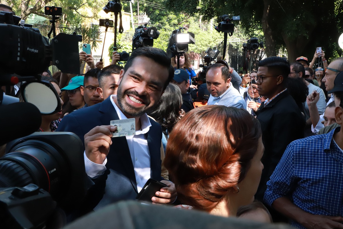 Jorge Álvarez Máynez, abanderado de Movimiento Ciudadano. | Juan Carlos Bautista