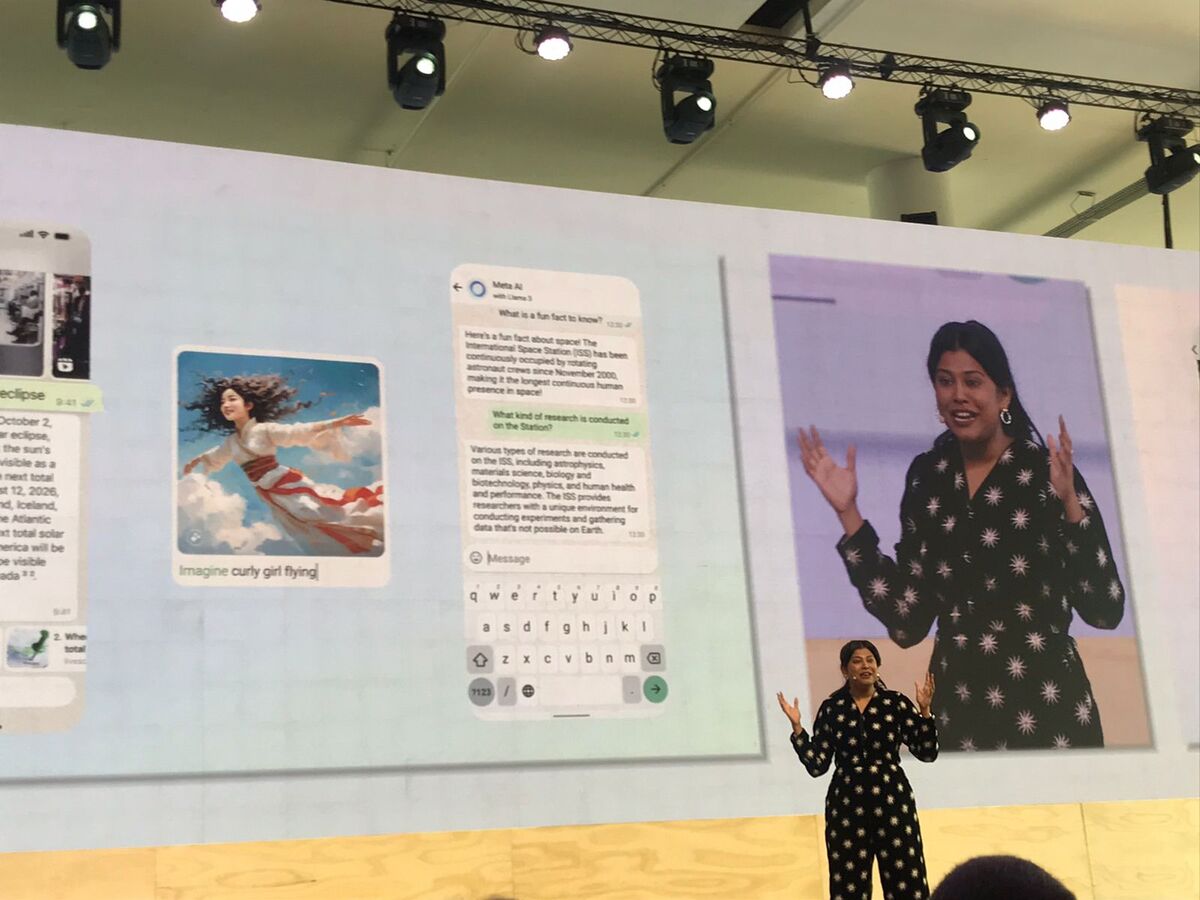 Nikila Srinivasan, vicepresidenta de gestión en mensajería empresarial para Meta