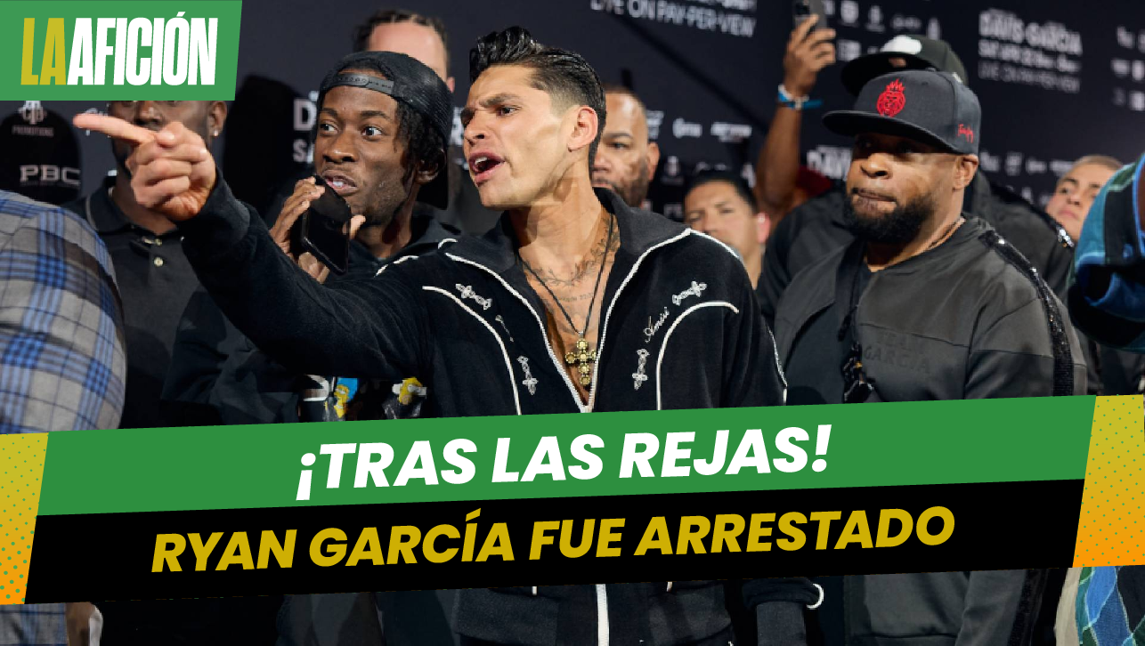 Ryan García es arrestado en Los Ángeles. Esto fue lo que sucedió
