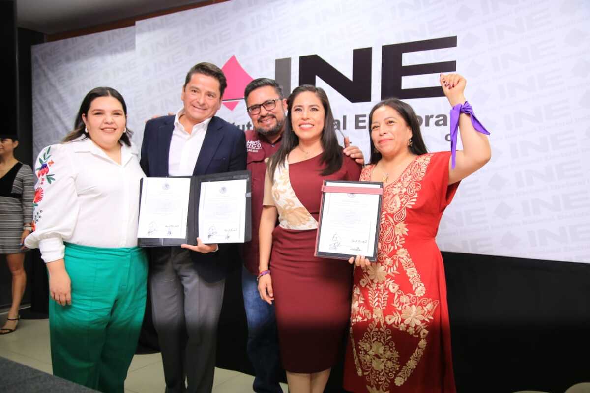 Simey Olvera y Cuauhtémoc Ochoa, senadores electos en Hidalgo