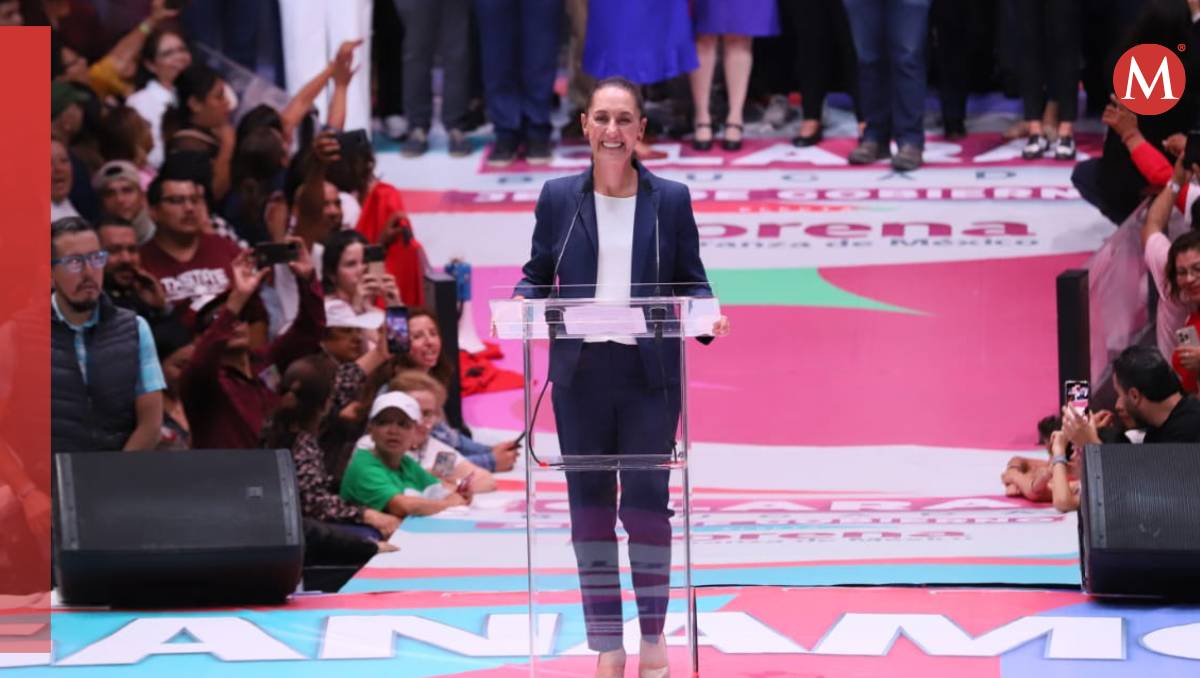 La virtual presidenta electa (Fotografía Octavio Hoyos)