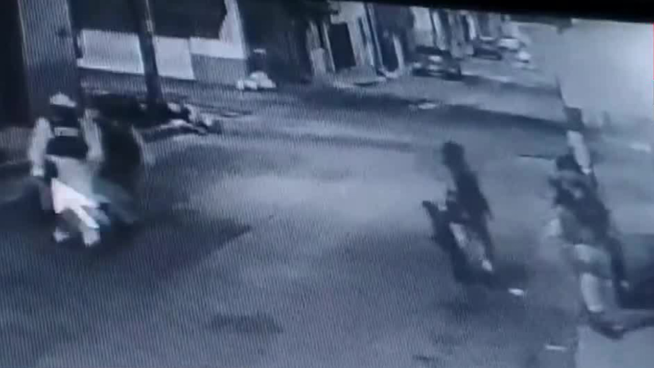 Cámaras captan momento cuando la GN arriba previamente al lugar de la masacre en Guanajuato