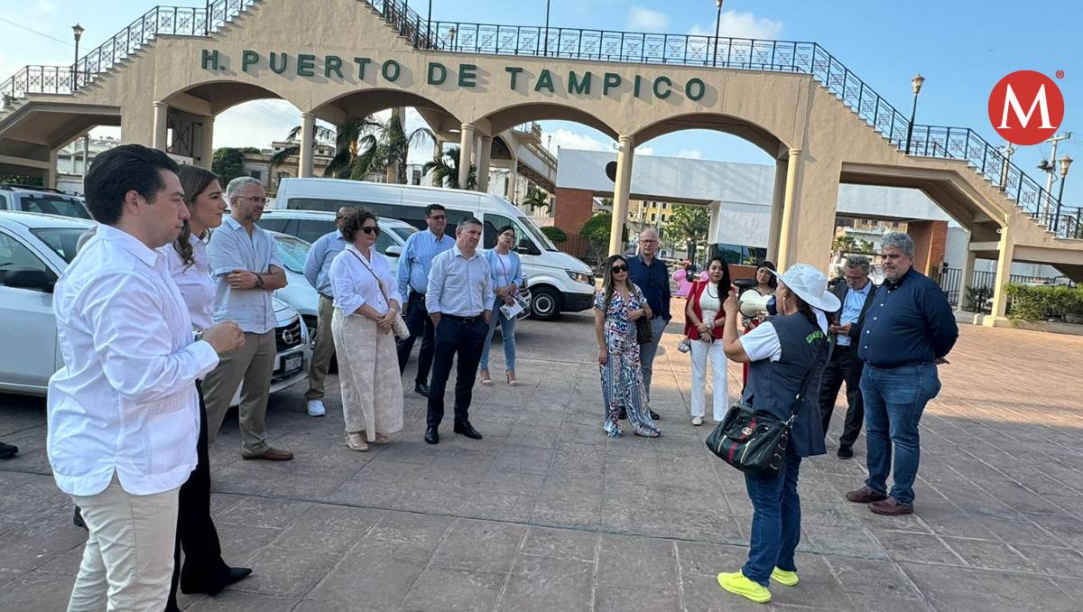 Empresarios de Francia, dispuestos en ayudar a Tamaulipas por crisis del agua.