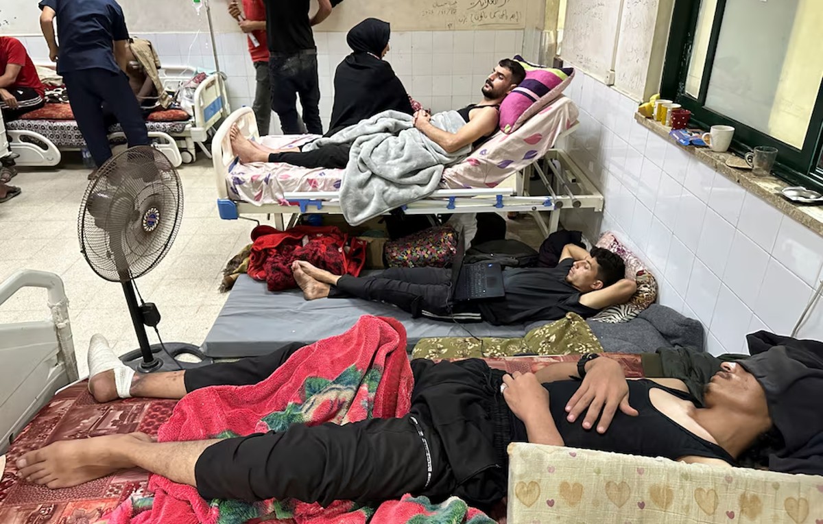 Hospital Al-Aqsa en Gaza (Reuters)