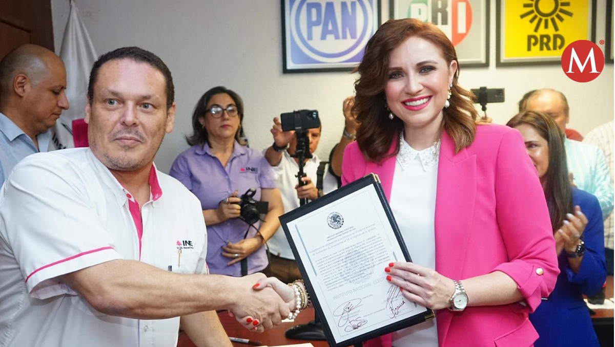 Imelda Sanmiguel recibe constancia de mayoría; ya es senadora electa de Tamaulipas.