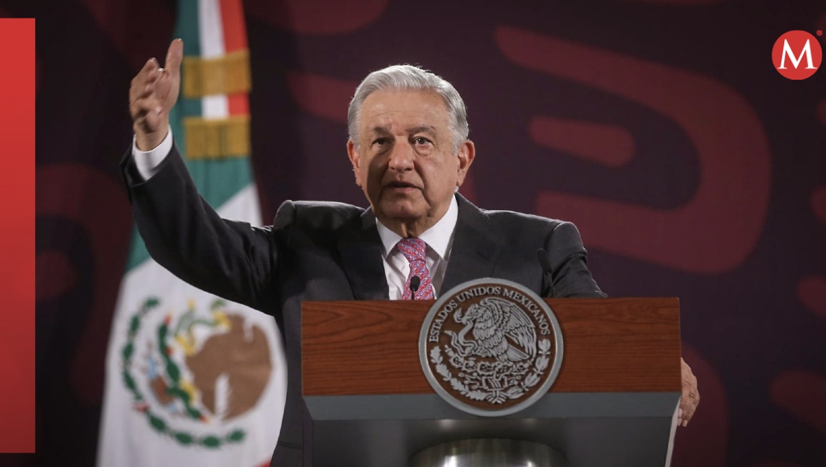 El mandatario en su conferencia de prensa matutina el 10 de junio en Palacio Nacional. | Araceli López