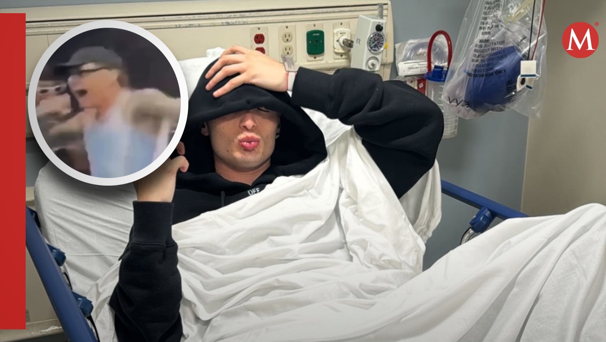 Peso Pluma se fractura en pleno concierto; así fue el momento | ESPECIAL