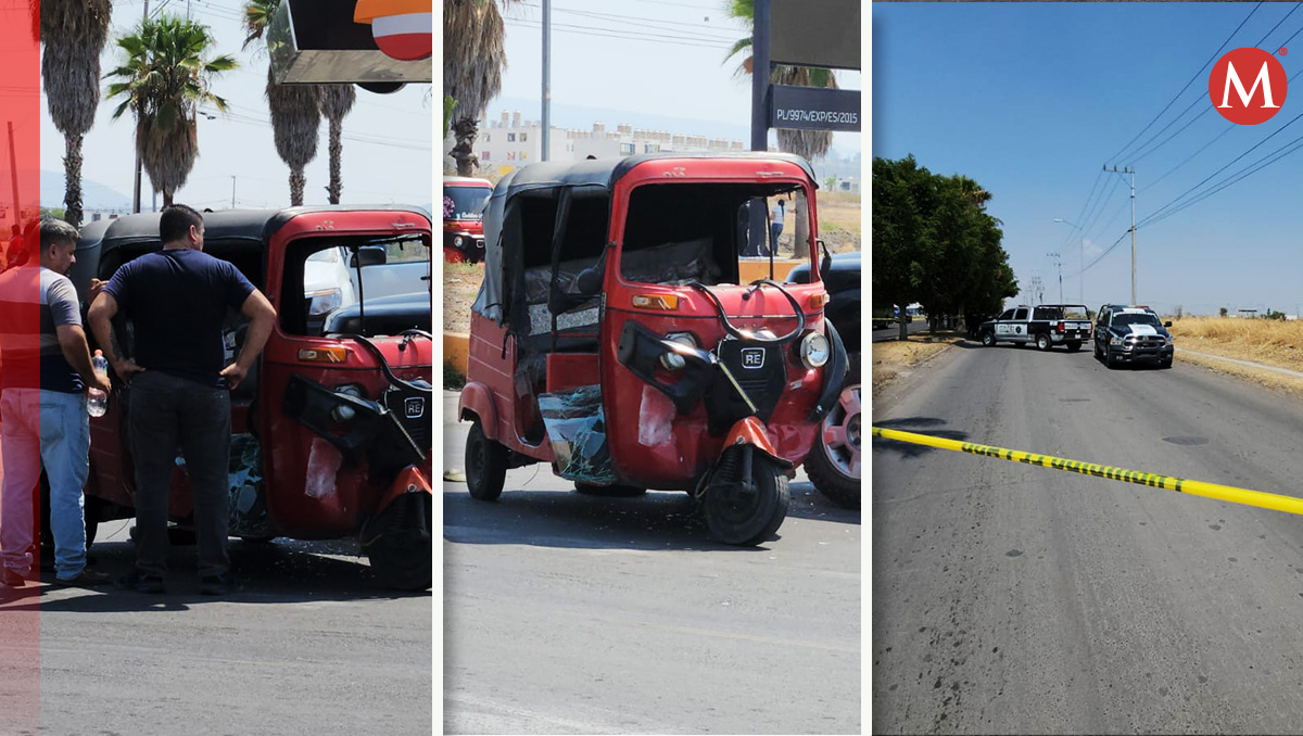 Robo de mototaxi desata persecución en Tlajomulco (Juan Carlos Munguía | Diseño Oscar Avila)