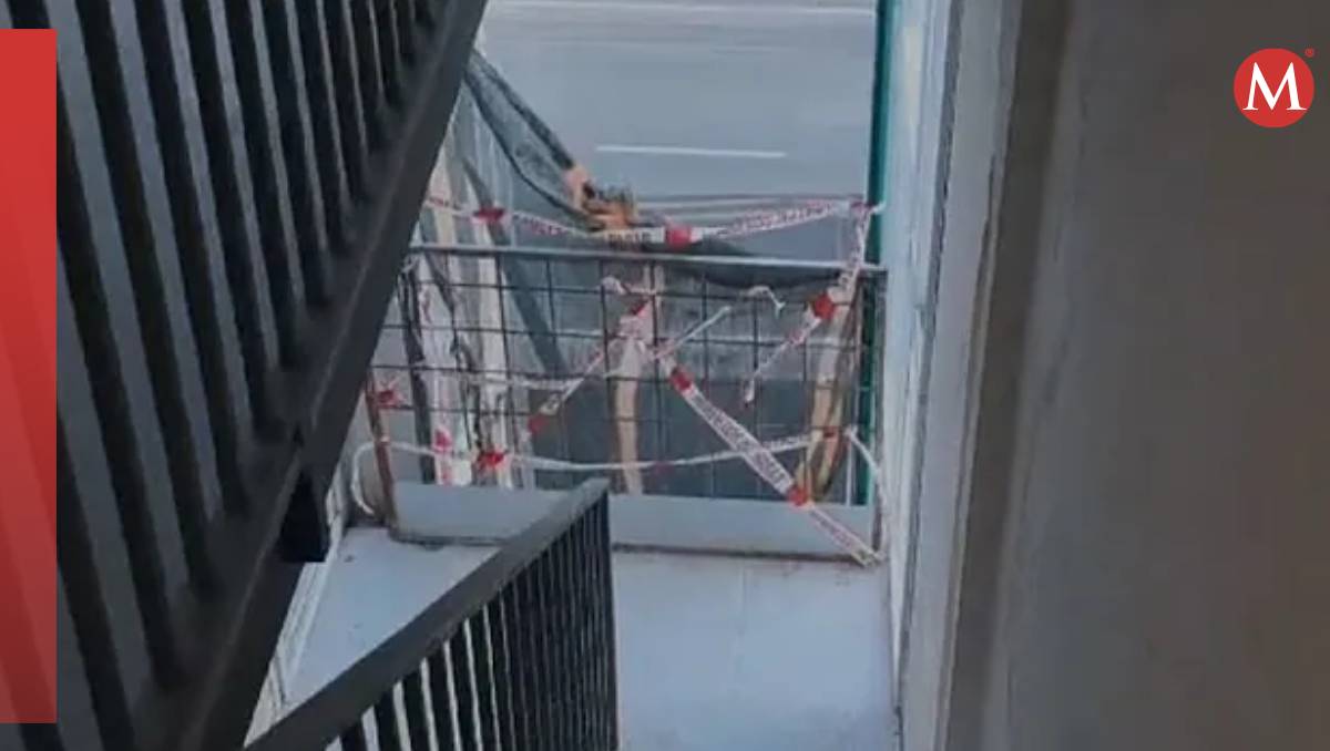 El lugar donde ocurrió el accidente (Especial)