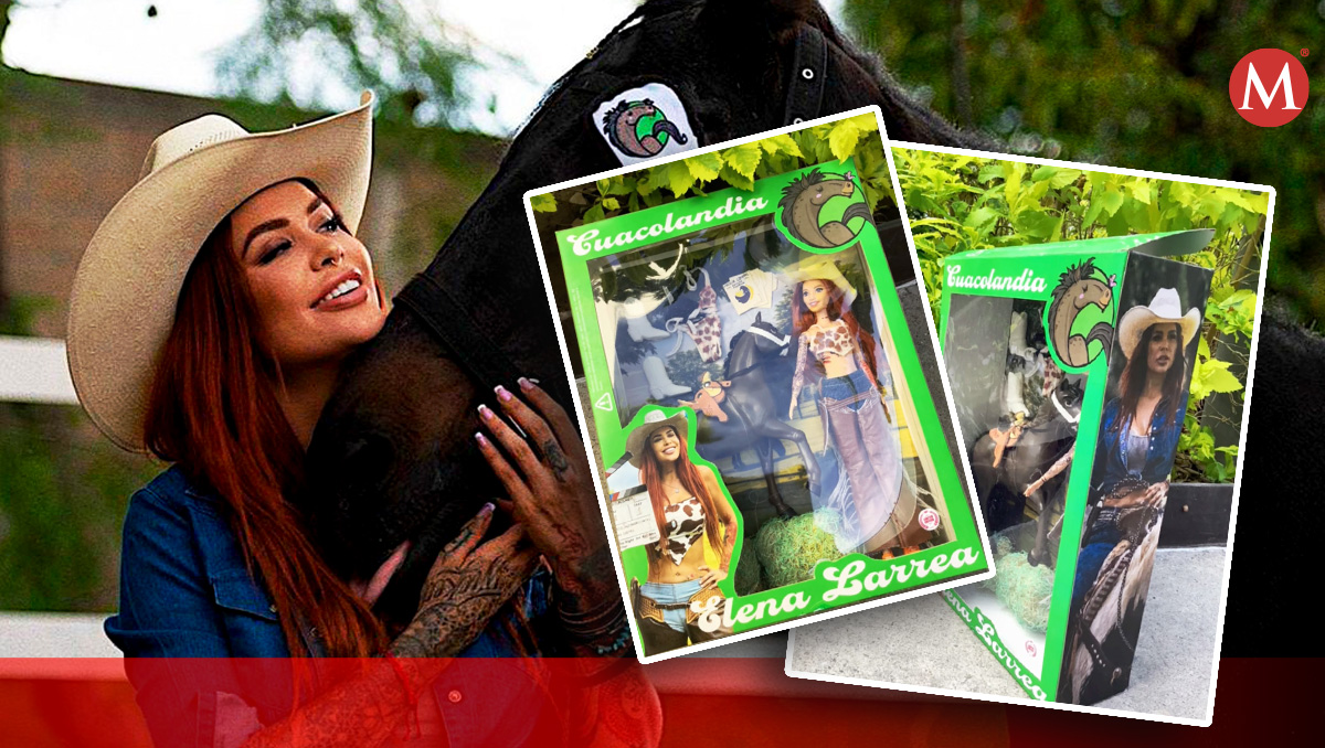 Elena Larrea: Así es su muñeca estilo 'Barbie' | Especial / Diseño Sam Mtz