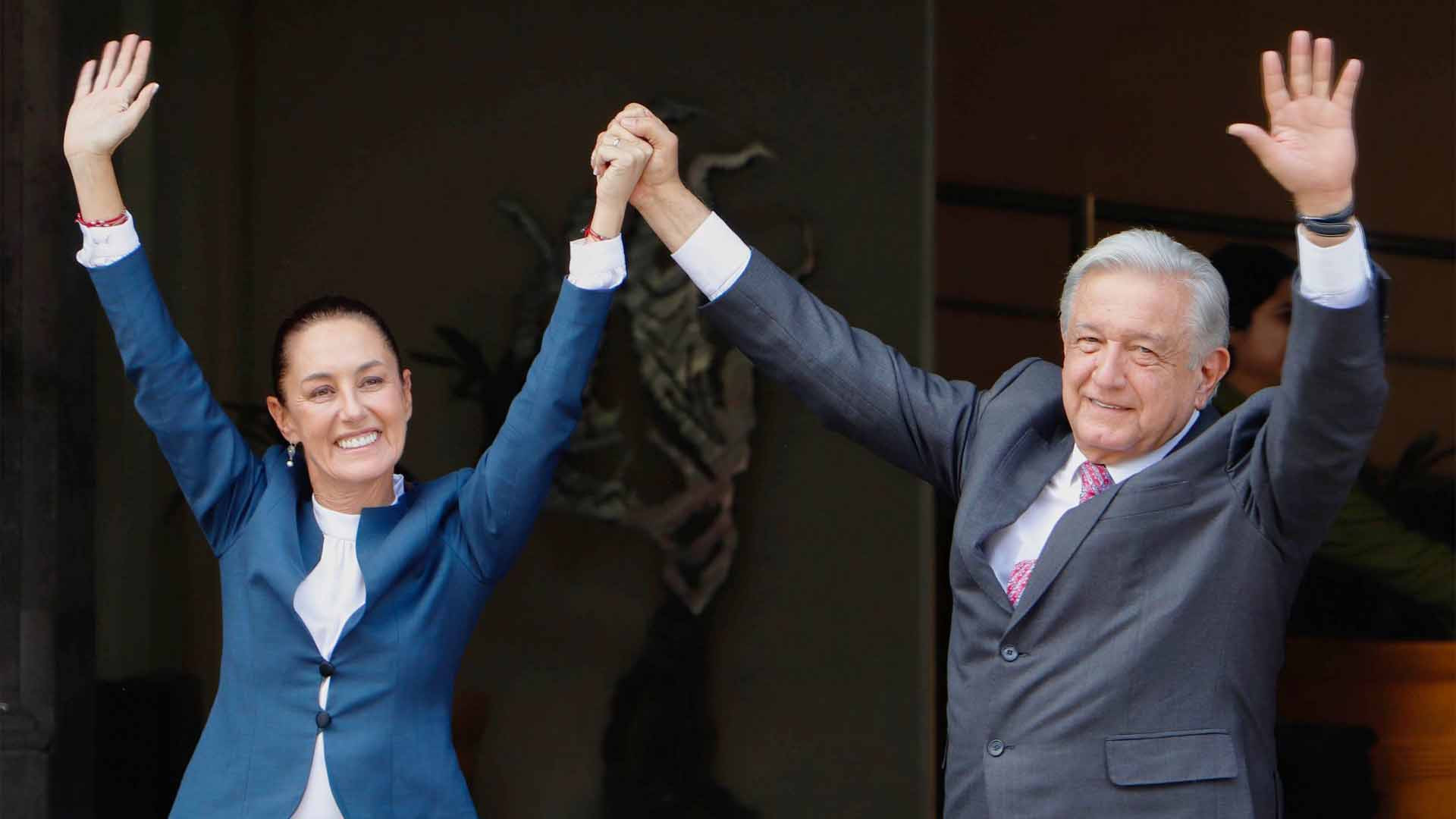 Encuentro con Sheinbaum fue bueno: AMLO; “es una bendición”, dice