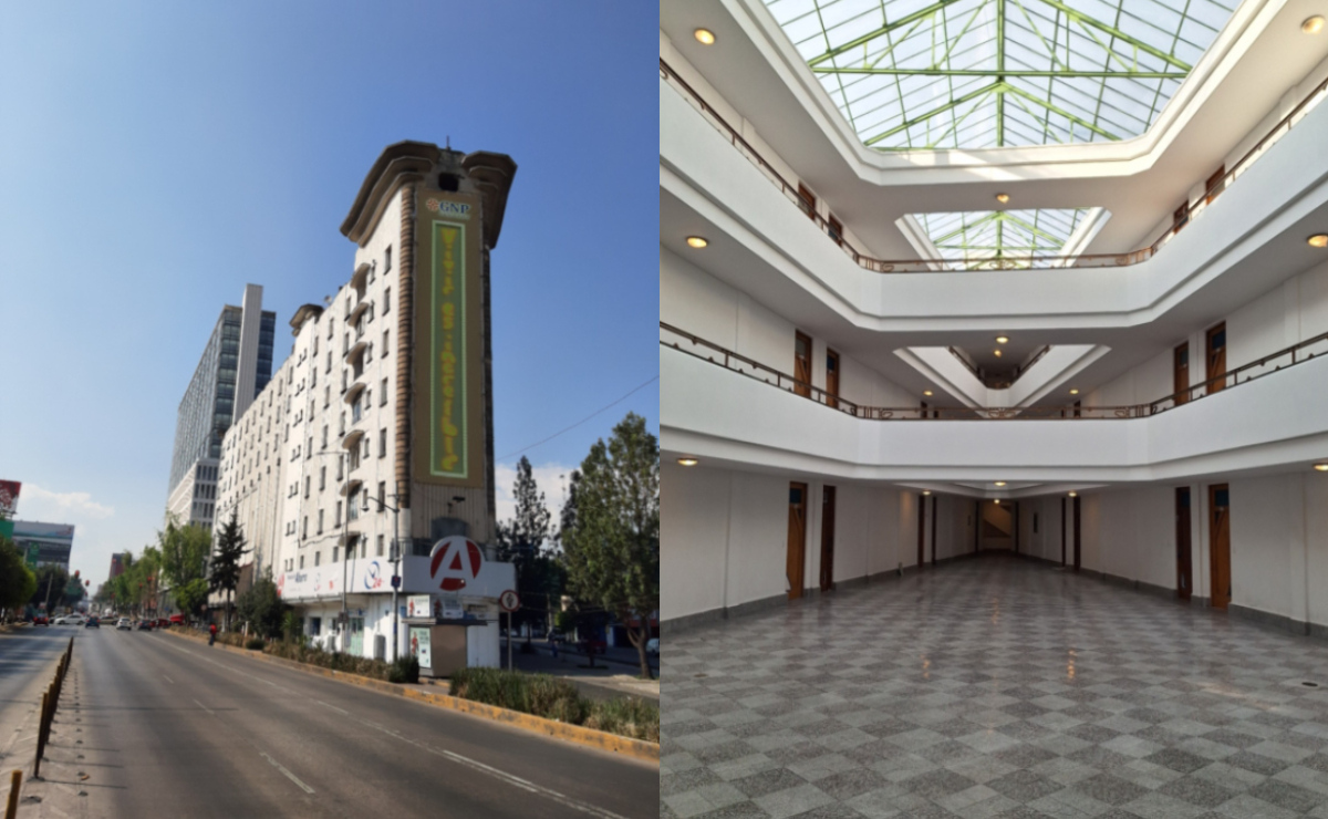 Exterior e interior del Edificio Ermita. (Foto: Especial)