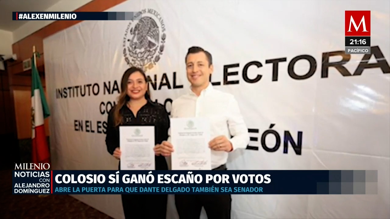 Luis Donaldo Colosio logra primera minoría al Senado por Movimiento Ciudadano en Nuevo León