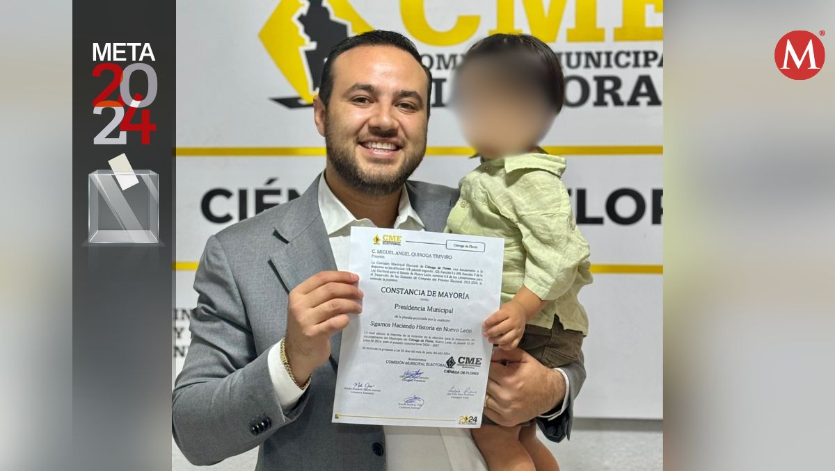 Miguel Quiroga, alcalde electo de Ciénega de Flores. Especial