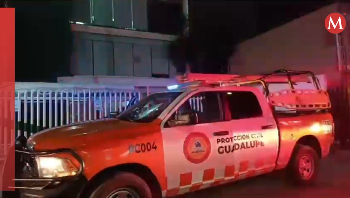 Protección Civil de Guadalupe y paramédicos del Centro Médico Guadalupe acudieron. Especial