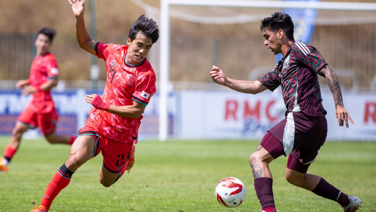 Selección mexicana Sub 23 vence en penales a Corea del Sur  (X @TournoiMRevello)