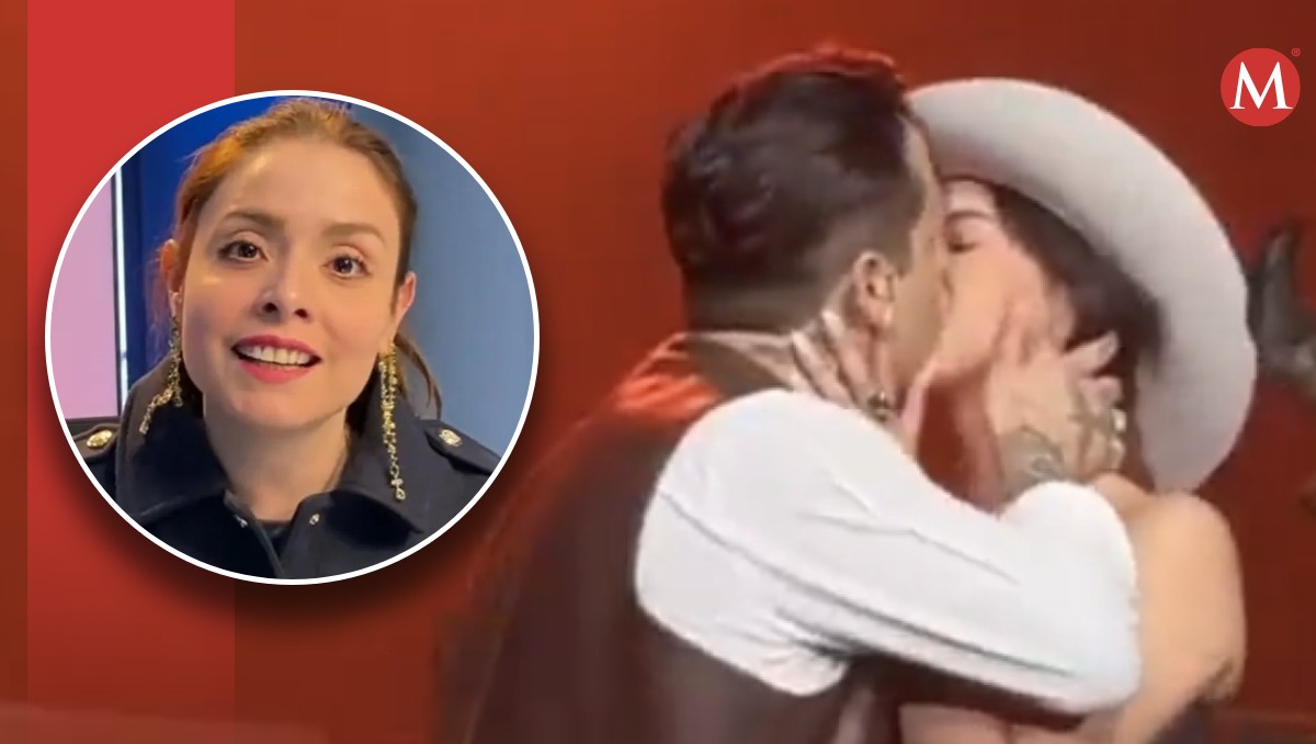 Beso de Ángela Aguilar y Christian Nodal | ESPECIAL