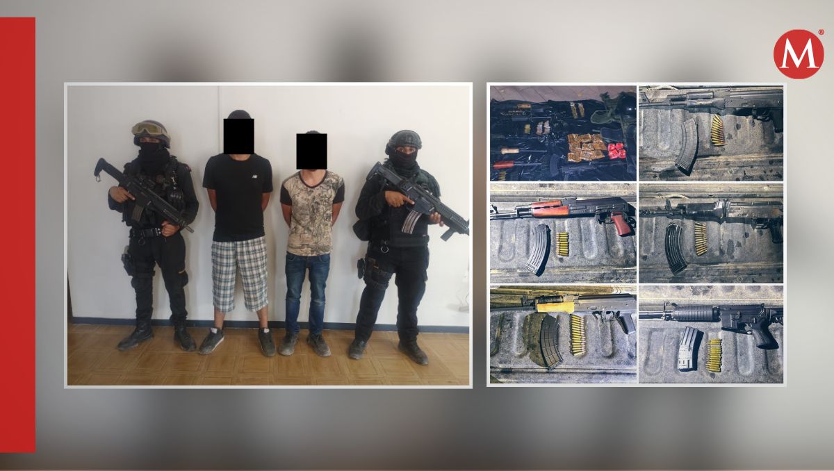 Los detenidos y lo asegurado fueron puestos a disposición de las autoridades competentes | Especial