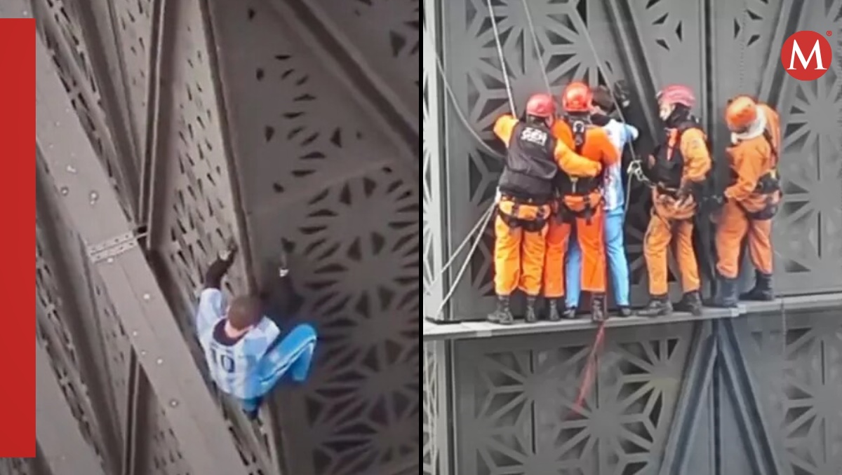 Influencer polaco es detenido por la policía tras escalar edificio de 30 pisos | ESPECIAL