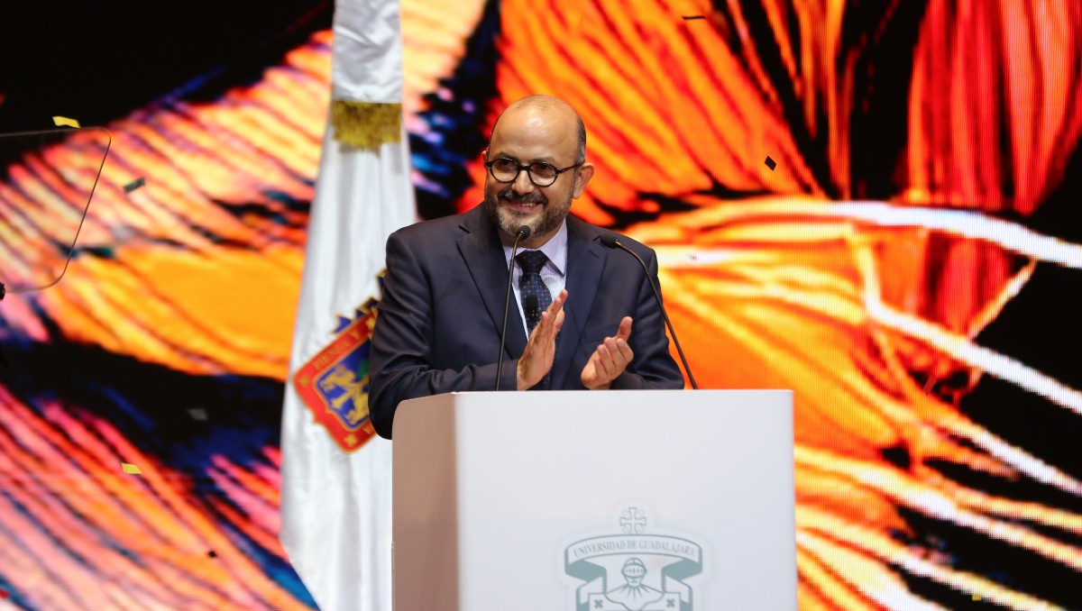 Ricardo Villanueva, rector de la UdeG (Cortesía)
