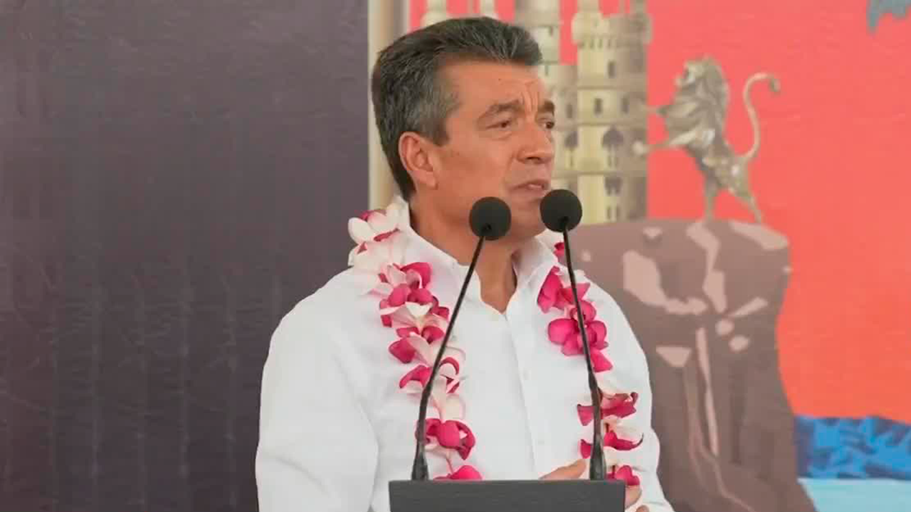 Rutilio Escandón, gobernador de Chiapas, inaugura un nuevo parque en Tuxtla Gutiérrez