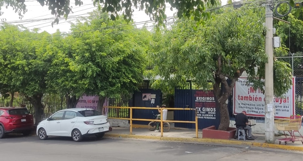 Secundaria Técnica 86 en Guadalajara. (Andrea Manzo)