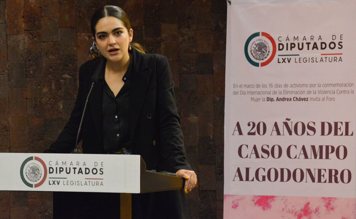 TEPJF desecha queja contra Andrea Chávez por uso indebido de recursos públicos. | Cuartoscuro