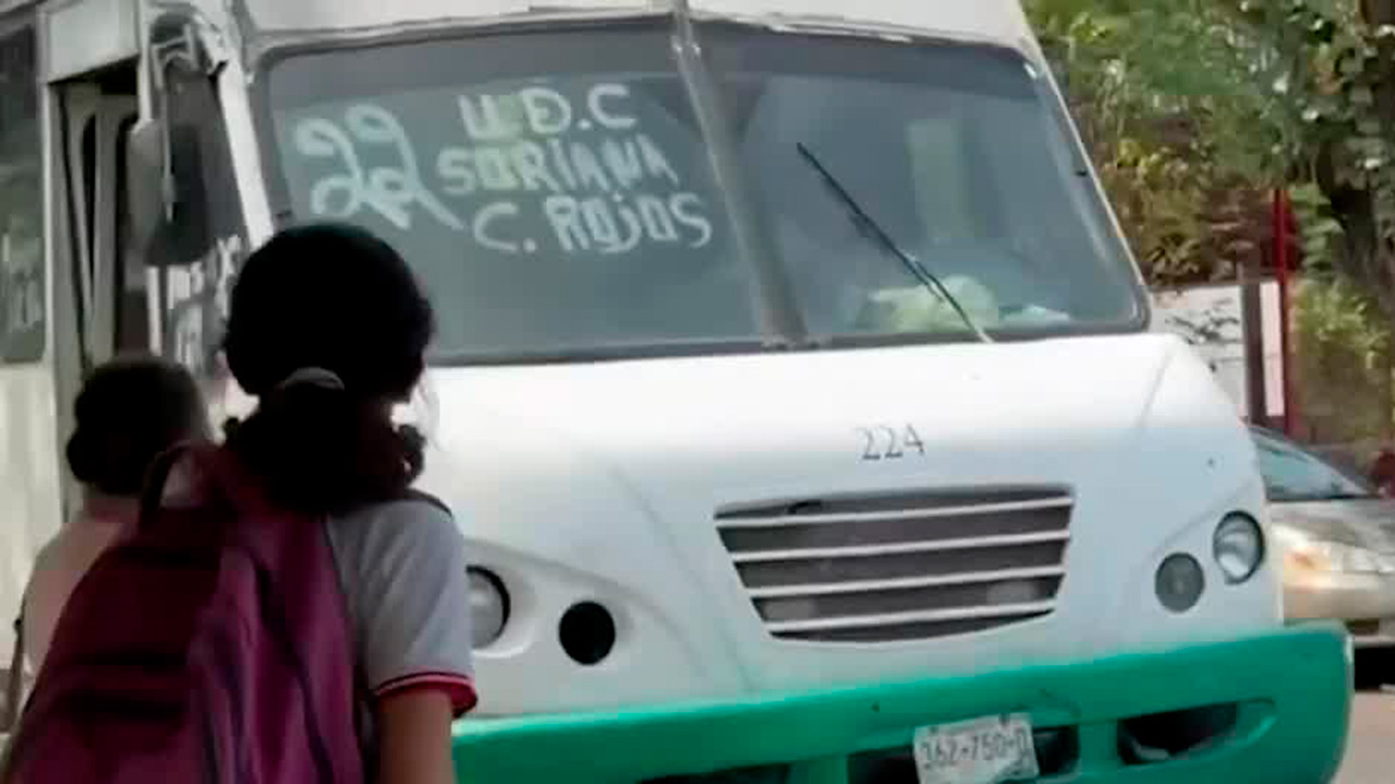 Incrementa el precio del transporte público en Colima