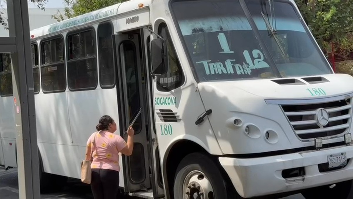 Aumentó el precio del transporte público en Colima. | Especial