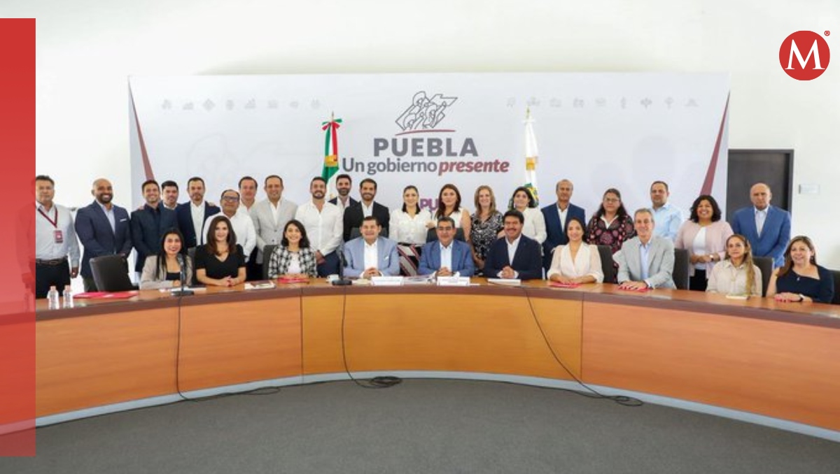 Céspedes y Armenta se reúnen con diputados federales electos en Puebla | Especial