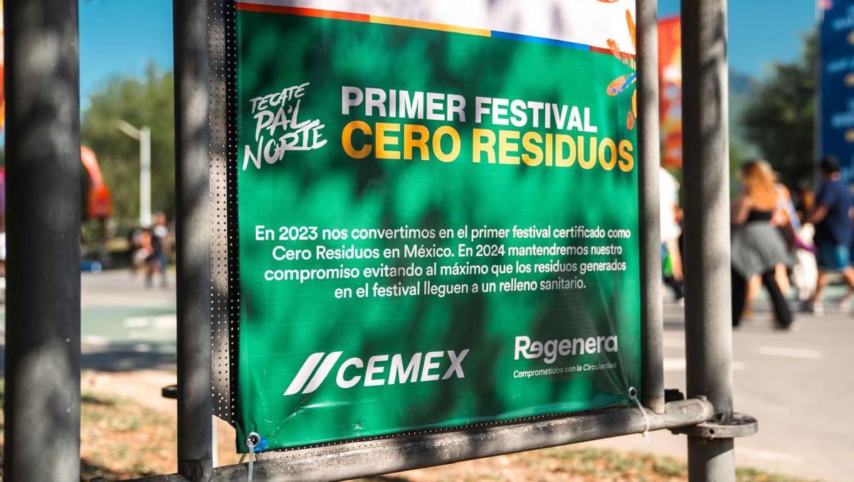Cada vez es mas común ver que los eventos sean cero residuos | Foto: Especial