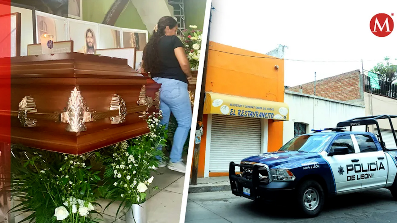 Despiden a víctimas de masacre en vecindad en León, familiares y amigos exigen justicia