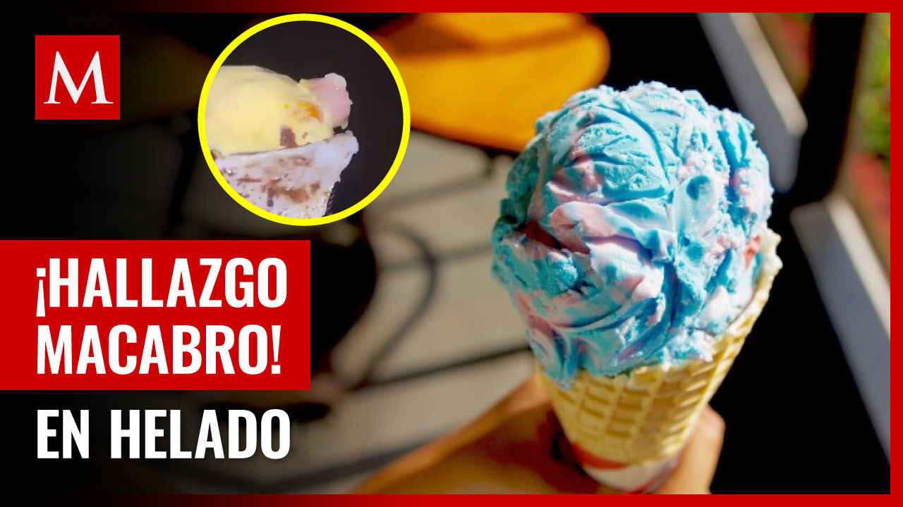Doctor indio encuentra dedo humano en cono de Helado