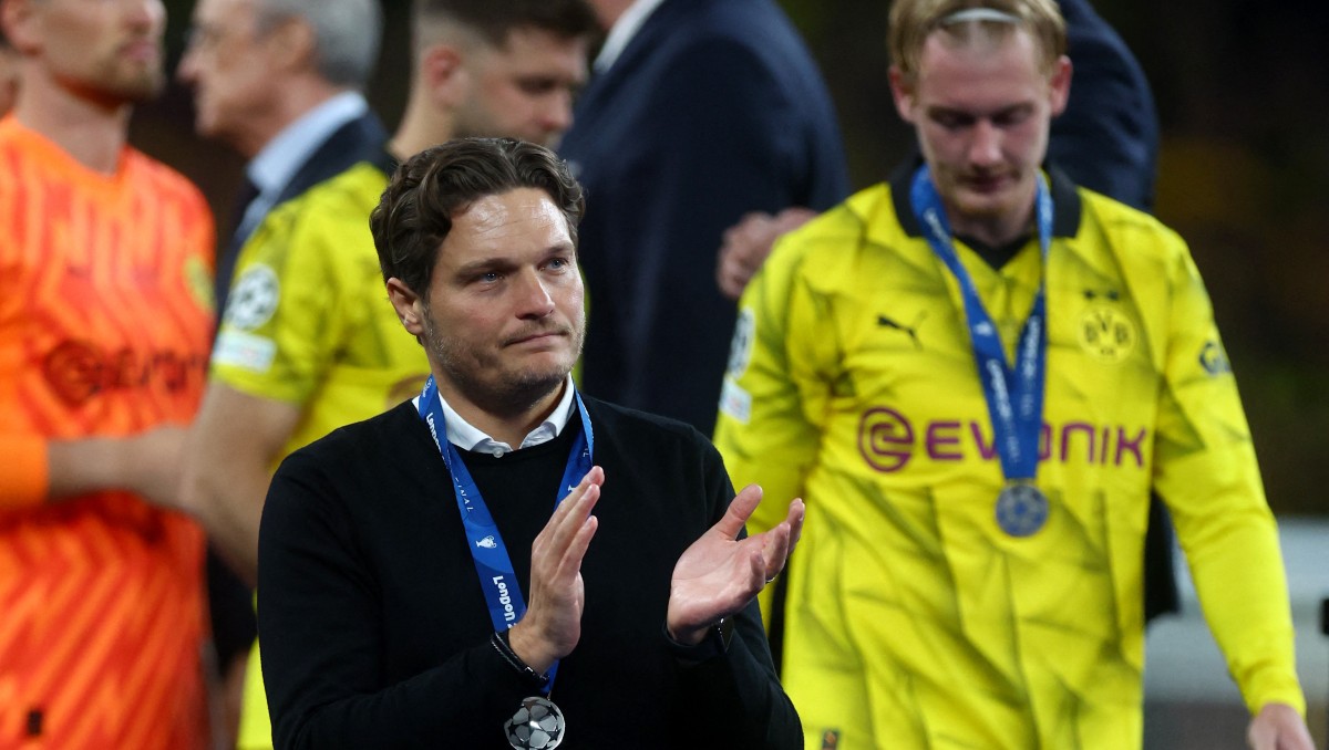 Edin Terzic decide abandonar su puesto como director técnico del Borussia Dortmund (Reuters)