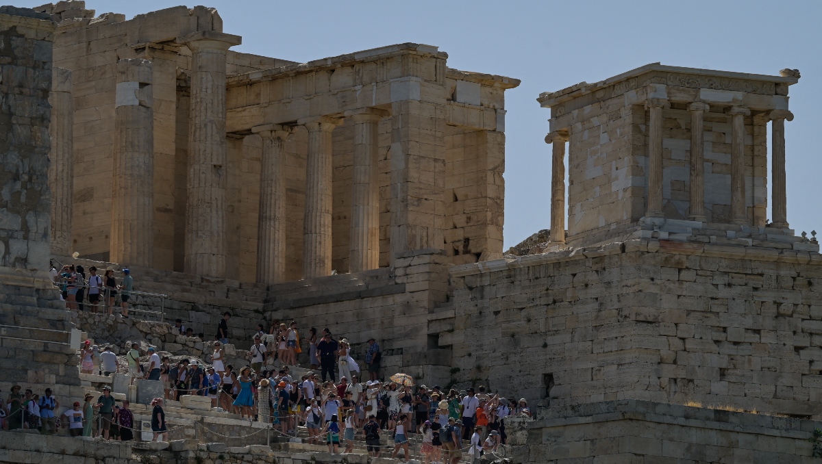 Grecia cierra la Acrópolis por segundo día consecutivo por ola de calor | AFP