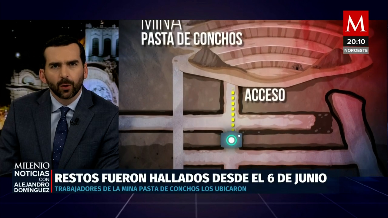 Hallan restos humanos en mina de Pasta de Conchos después de 18 años