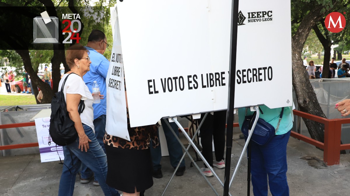 Jornada electoral en Nuevo León. Foto: Leonel Rocha