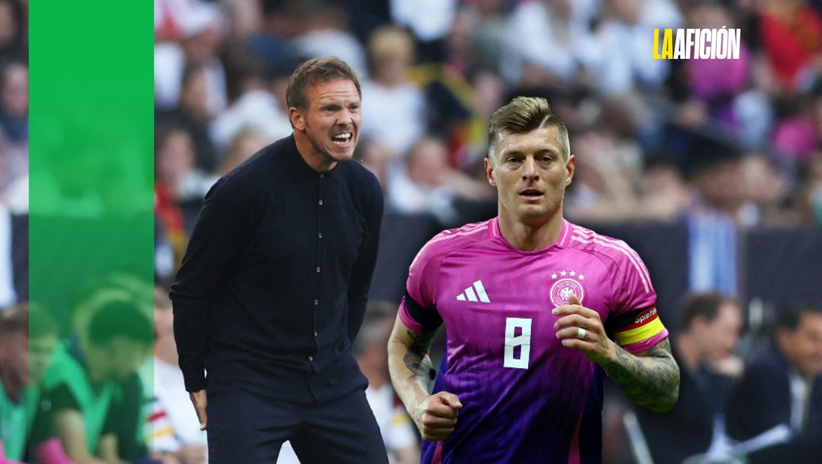 Toni Kroos y Julian Nagelsmann debutan este viernes en la Eurocopa (Reuters)