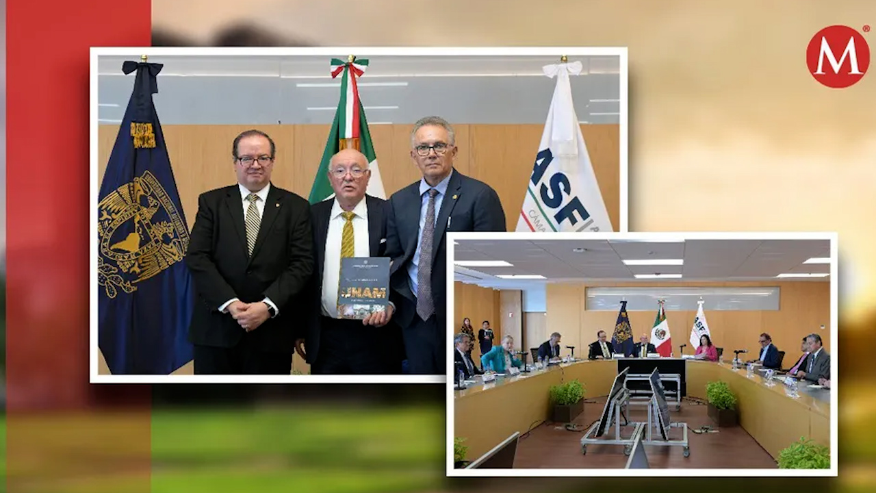 UNAM entrega informe de la cuenta anual 2023 ante la ASF