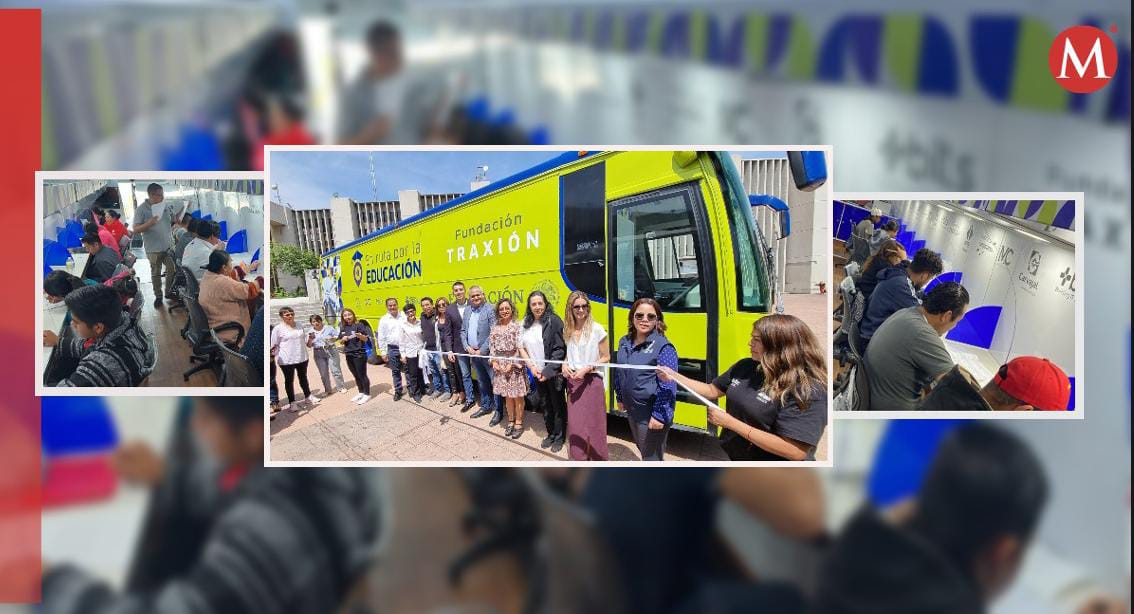Unidad de Ruta por la Educación visita alcaldía Cuauhtémoc. (Diseño: Hernán Cortés)