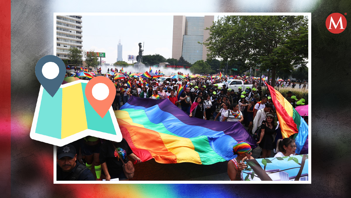 Conoce qué ruta tendrá la marcha Pride 2024 en Guadalajara (Foto: Fernando Carranza | Diseño: Margarita Salmoran)