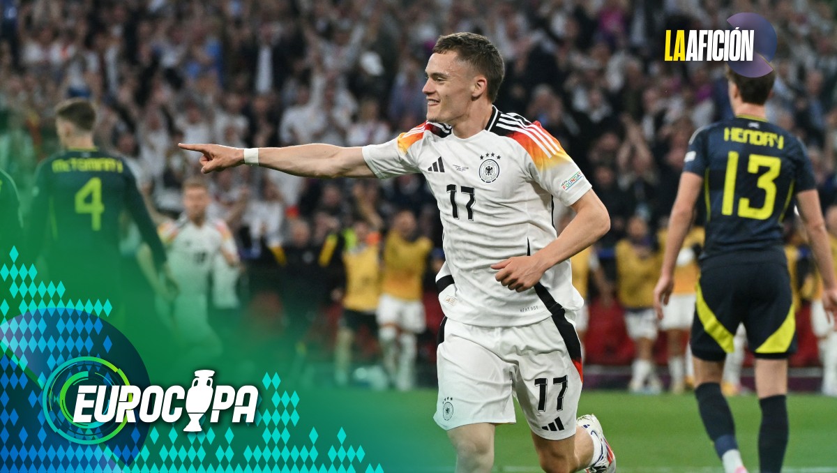 Florian Wirtz anota el primer gol de la Eurocopa 2024 en el partido inaugural (Reuters)