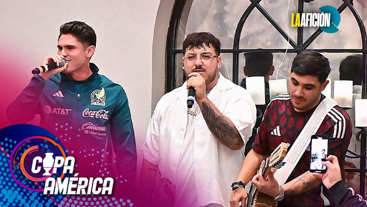 Tri recibe la visita de Grupo Frontera previo a debut en Copa América (Instagram: @miseleccionmx)
