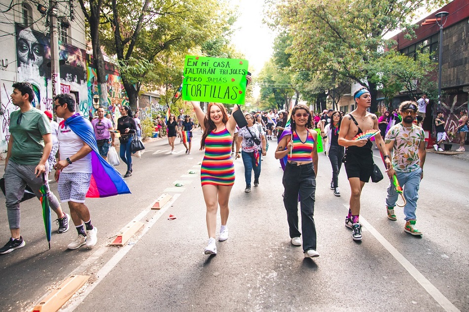 Asistentes a marcha Guadalajara Pride 2024 piden darle fin a la discriminación y bullying (Cortesía)