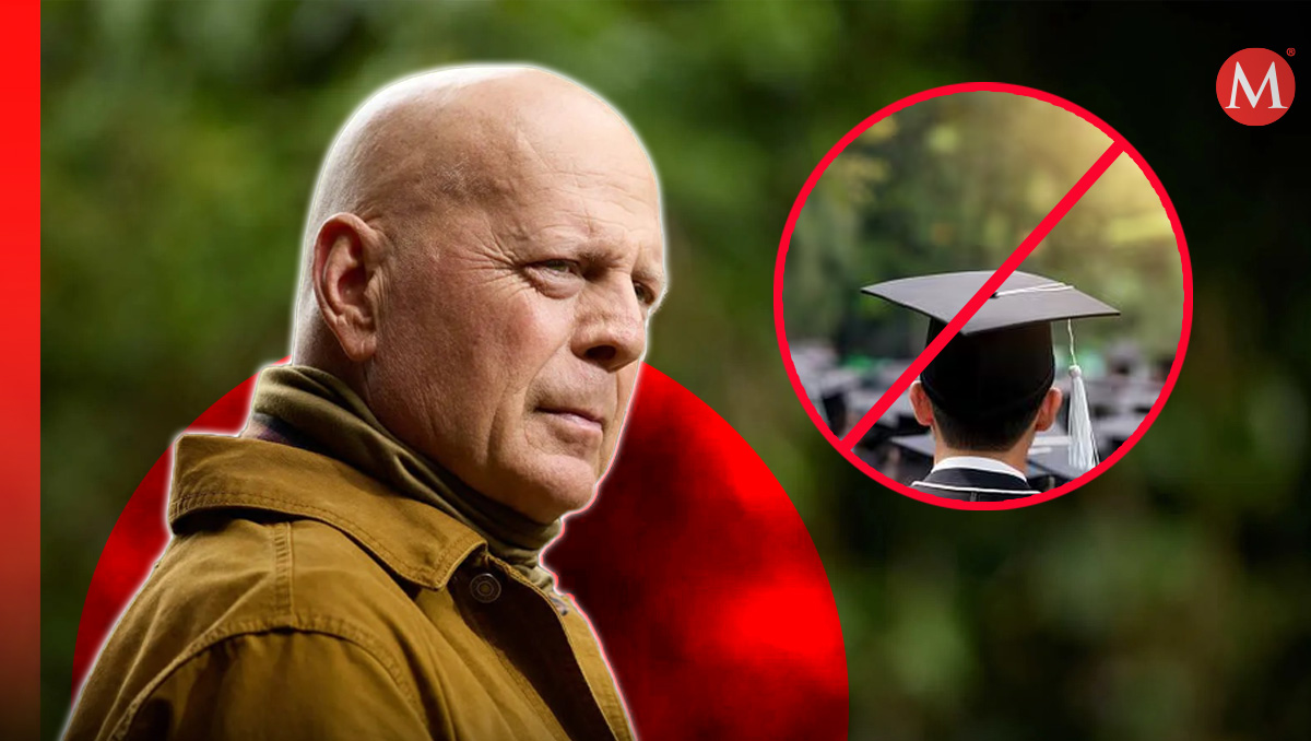 Bruce Willis no logra acudir a la graduación de su hija menor, Mable.